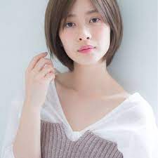 赤井希望さんのスナップ オフィス ナチュラル 黒髪 デート リラックス ショート ショートのヘアスタイル ヘアカット ヘアカット ショート