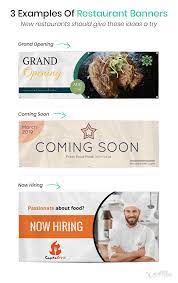 Restaurant Marketing Print Ideas For New Business Owners Restaurant Marketing Food Banner Wellness Design