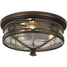 Did you scroll all this way to get facts about entryway fixture? John Timberland Rustic Outdoor Ceiling Light Fixture Bronze 14 Flush Mount Clear Seedy Glass For Exterior Porch Entryway Patio Deck Lighting Target