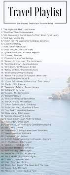 Travel Playlist Travel Playlist Top 50 Songs Travel Songs
