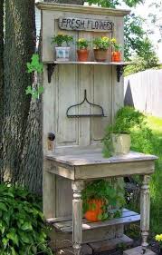24 Super Ideen Fur Alte Tur Ideen Garten Topf Tische Alte Fur Garten Ideen Oldgardenpo Bauerngarten Outdoor Dekorationen Gartenprojekte
