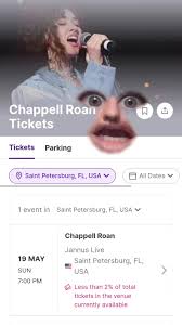 Chappell Roan Vip Ticket