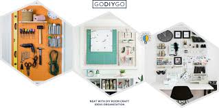 Good organization in your craft room will give you best results from your work. Keeping It Neat With 23 Diy Room Craft Ideas Organization Godiygo Com