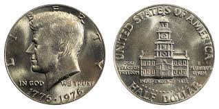 How much is a bicentennial half dollar worth. 1976 Kennedy Bicentennial Half Dollar Coin Value Prices Photos Info