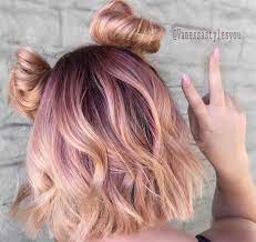65 Rose Gold Hair Color Ideas Fashionisers C Hair Color Rose Gold Hair Styles Peach Hair