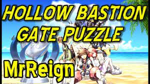 Throughout sora's journey, you will find puzzle pieces in the form of shining crowns scattered throughouts various worlds. Kingdom Hearts 1 5 Hd Final Mix The Hollow Bastion Gate Puzzle Solution Youtube