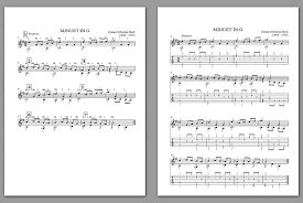 Best online classical guitar free sheet music archives. Free Guitar Pdf W Tabs Minuet In G By J S Bach For Guitar