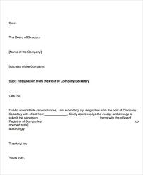 Free 12+ Company Resignation Letters Samples In Pdf | Ms Word | Pages |  Google Docs