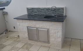 When considering materials for your kitchen sink you need first, to step back and define how you use it. Outdoor Sink Houston S Best Outdoor Sinks Kitchens And Bars