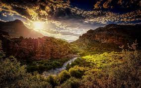 download wallpapers mountain valley canyon rocks sunset mountain river salt river canyon arizona usa besthqwallpapers com landscape wallpaper canyon mountain landscape