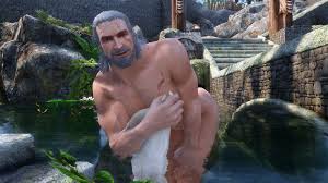 Well, here's a nude Geralt Skyrim mod | PC Gamer