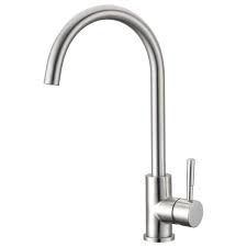 The noell collection embodies elaborate traditional designs to enhance the style and design of any home. Single Hole Single Handle Kitchen Faucet In Brushed Nickel Ypg312 The Home Depot