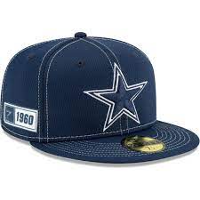 Men S New Era Navy Dallas Cowboys 2019 Nfl Sideline Road Official 59fifty Fitted Hat Dallas Cowboys Dallas Cowboys Hats Hats For Men