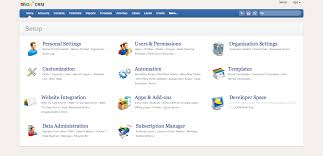 Zoho Using Icons To Anchor Areas Of The Page Smart Move Zoho Crm User Experience