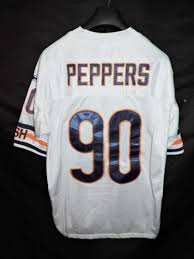 Chicago Bears Julius Peppers 90 Football Jersey Size 48 Reebok Gsh Nfl Shirt Chicago Bears Nfl Shirts Jersey