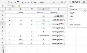 Find The Arithmetic Mean With Google Spreadsheets Average Function Google Sheets Google Spreadsheet Arithmetic Mean