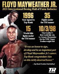 Conor mcgregor rips floyd mayweather for brawling with jake paul: Top Rank Boxing Congratulations To 2021 Ibhof Inductee Floyd Mayweather Jr Top Rank Is Honored To Have Had A Role In His Journey To Becoming A True Legend In The Sport Facebook