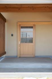 薪ストーブと土間のある大空間の木のお家 ゼストの写真集 倉敷市 注文住宅 工務店 玄関ドア 引き戸 家 和モダン 玄関 引き戸