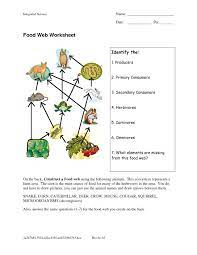 1 Animal Biology Worksheets Printable Animal Biology Worksheets Food Web Worksheets Food Web Food Web Worksheet Food Web Food Chain Worksheet