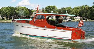 The rinker 270 express cruiser is a 28'10 boat with an 8'6 beam. 1936 Chris Craft 28 Wooden Cabin Cruiser For Sale Cabin Cruisers For Sale Wooden Boat Plans Wooden Boat Building