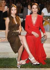 She is the recipient of several accolades, including an academy award, bafta award, tony award. Catherine Zeta Jones Oozes Glamour At Fendi Fashion Show With Lookalike Daughter Carys Celebrity News Showbiz Tv Express Co Uk