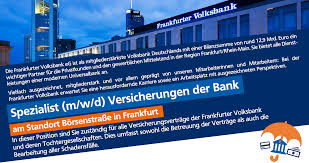 Frankfurt stock exchange is the largest of the seven stock exchanges in germany. Spezialist M W D Versicherungen Der Bank Frankfurt Am Main Volksbank Raiffeisenbank