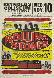 Rolling Stones Black And Blue Promo Poster The Rolling Stones Check Out The Ticket Prices Move The Decimal Over Two Places To The Right And Rolling Stones Poster Vintage Concert Posters Rolling Stones