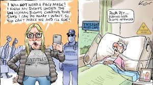 All displayed prices do not include freighting costs, which will be calculated with orders on a case by case basis (due to varying weights). Mark Knight Cartoon About Karen S Covid Mask Fight Kidsnews