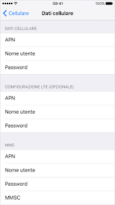 Tim italy android apn settings, 3g settings, 4g lte apn settings, mms, internet access point. Configurazione Dati Cellulare Tim Iphone 6s