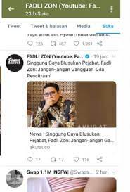 Последние твиты от fadli zon library (@fadlizonlibrary). Fadli Zon Ketahuan Like Video Porno Di Twitter Jabarekspres Com