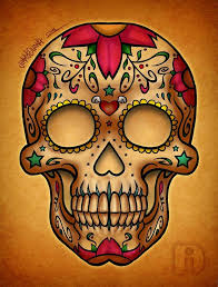 Sugar Skull Craneos Tattoo Huesos Del Craneo