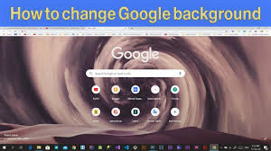 How To Change Google Chrome Background Windows 10 In 2020 Google Backgrounds Google Chrome Google Pc