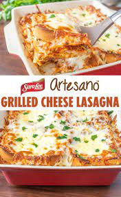 Artesano Grilled Cheese Lasagna Recipe Recipe Cheese Lasagna Recipe Lasagna Recipe Cheese Lasagna