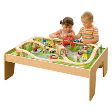 bigjigs toys train table set www hayneedle com train en bois table de train train jouet
