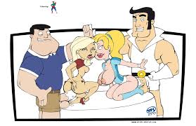 Post 697680: Agent_K American_Dad crossover Dick_Daring Francine_Smith  Sexpun_TCome Stan_Smith The_Replacements Turk128