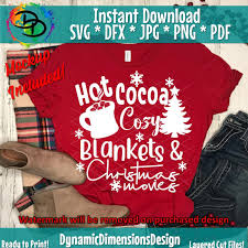 Some blanket svg may be available for free. Christmas Svg Hot Cocoa Christmas Movies Blanket Holiday Svg Chri By Dynamic Dimensions Thehungryjpeg Com