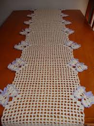 Caminho De Mesa Grande De Croche Caminho De Mesa Borboletas Vanilla Cat Crafts Elo7 Trilho Mesa Croche Caminho De Mesa De Croche Trabalhos Manuais