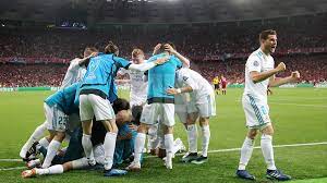 The first time a team has started with the same 11 players in different european cup/champions. Real Madrid Win Uefa Champions League Title Beating Liverpool 3 1 In Kiev Anadolu Agency