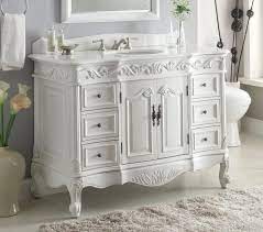 You might found one other antique style bathroom vanities higher design ideas. Chans Furniture Victorian White Vanity Vintage Style Cf 3882w Aw 48 Ebay
