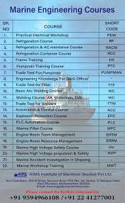 Marine Engineering Courses In 2020 Marine Engineering Engineering Courses Engineering