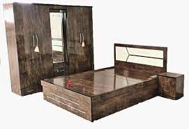 Make the most of your living space with a lovely corner television armoire that makes a fine addition to any room. Bedroom Combo Set Queen Bed Wardrobe 1 Bed Side Tables By Om Sai Farniture Amazon In Furniture