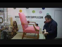 Simple step by step tutorial. How To Upholster A Chair Chapter 1 Youtube