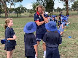 There's a fourth contender for mark of the year! Western Bulldogs On Twitter It S Aflcommunitycamp Day Cody Weightman Is Already King Of The Kids In Ballarat Mightywest