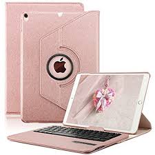 Ipad Pro 10 5 Keyboard Case Kvago Stylish 360 Degree Rotating Swivel Case With Detachable Wireless Bluetooth Keyboard F Cute Ipad Cases Ipad Pro Ipad Pro Case