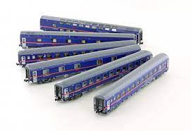 Bitte melden sie sich an, um einen tag hinzuzufügen. Ls Models 97021 Spur N 6tlg Set Nightjet En470 Zurich Hamburg Obb Ep Vi