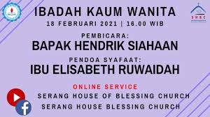 Terima kasih ya bapa untuk firmanmu yang telah diberitakan tadi, kiranya firman itu dapat kami terapkan dalam hidup beriman kami hari lepas hari. Ibadah Kaum Wanita 18 Februari 2021 Youtube