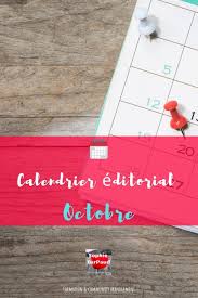 Calendrier Editorial Octobre Agence Sophieturpaud En 2020 Reseaux Sociaux Calendrier Octobre Editorial