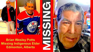 Brian Wesley Potts: Missing Indigenous Elder Man