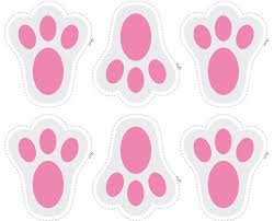 What's the difference between a bunny, a rabbit and a hare? Klauuuudia Bunny Feet Template Printable