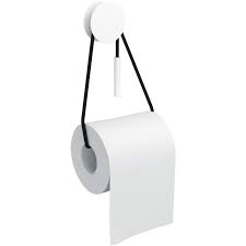 Bolo Self Adhesive Toilet Paper Holder Tissue Roll Dispenser With Cord White In 2021 Toilet Paper Holder Toilet Paper Toilet Paper Storage
